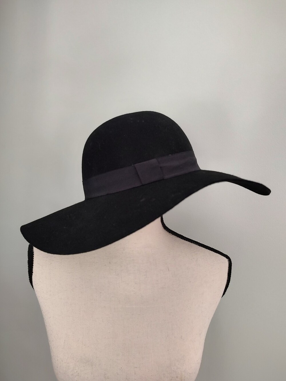 Angela Williams Wool Boho Black Festival Hat